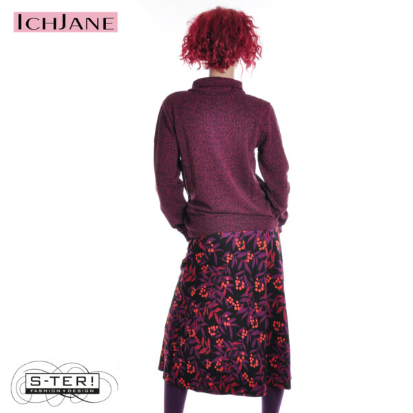 W10.14 Ich Jane SWEATER CHRIS MELANGE ORANGE - Afbeelding 6
