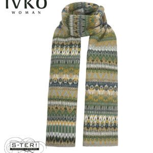 W8.15 IVKO SCARF RE-DANDY PATTERN SALVIA 252684.096
