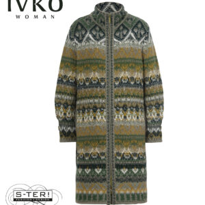 W8.8 IVKO ZIP JACKET RE-DANDY PATTERN SALVIA 252602.096