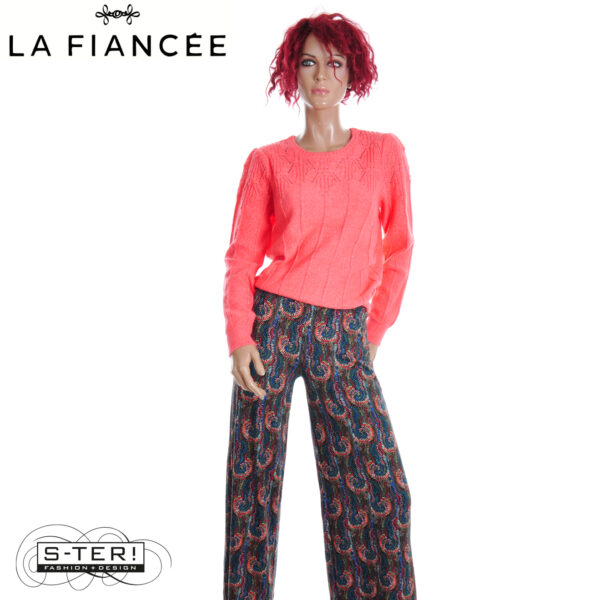 W20.16 PRINCESSE NOMADE IZIA PULL OVER SALMON 25HPI06 - Afbeelding 8