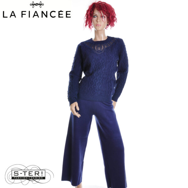 W17.8 La Fiancee OTAKA PULL OVER MARINE HFPO2503 - Afbeelding 2