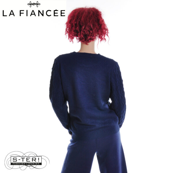 W17.8 La Fiancee OTAKA PULL OVER MARINE HFPO2503 - Afbeelding 3