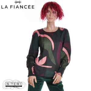 W17.7 La Fiancee SHAYAN TOP CARSON BLACK HFCTS2541