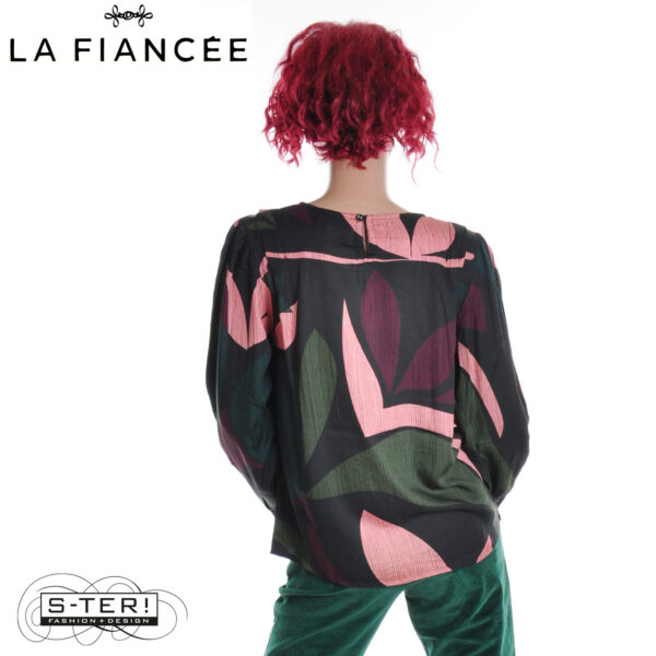 W17.7 La Fiancee SHAYAN TOP CARSON BLACK HFCTS2541 - Afbeelding 2