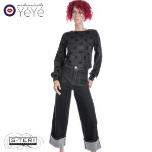 W13.22 Mademoiselle Yéyé DOWNTOWN GIRL TROUSERS  BLACK 52500