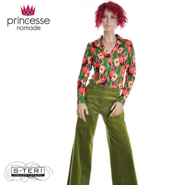 W20.13 PRINCESSE NOMADE CELIA SHIRT TARN 25HCC25 - Afbeelding 4