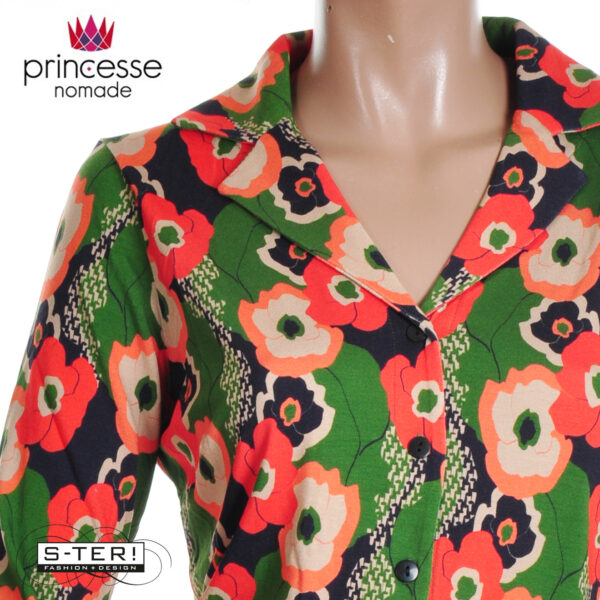 W20.13 PRINCESSE NOMADE CELIA SHIRT TARN 25HCC25 - Afbeelding 3