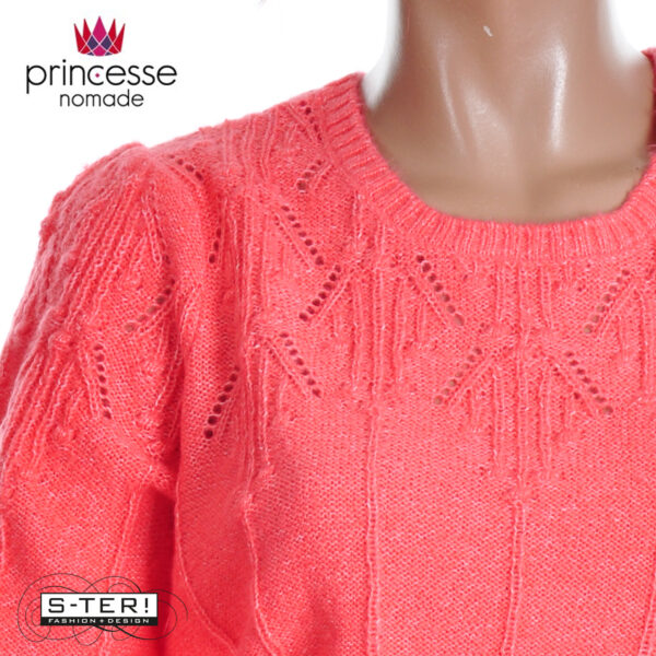 W20.16 PRINCESSE NOMADE IZIA PULL OVER SALMON 25HPI06 - Afbeelding 7