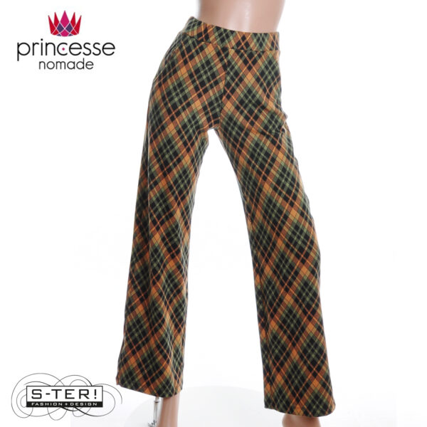 W20.20 PRINCESSE NOMADE PALMERA PANTS TARTAN 25HPP22 - Afbeelding 4