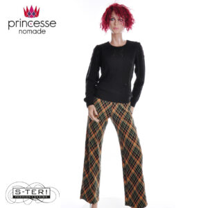 W20.20 PRINCESSE NOMADE PALMERA PANTS TARTAN 25HPP22