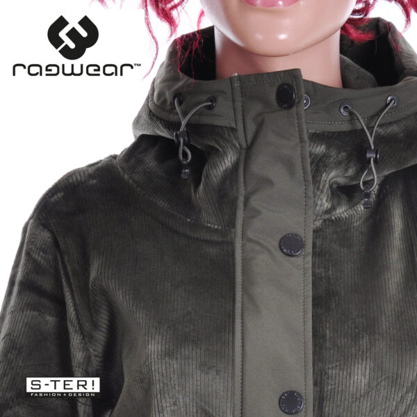 W14.9 Ragwear COUSY BONDED JACKET 2521-70004 DARK OLIVE - Afbeelding 4