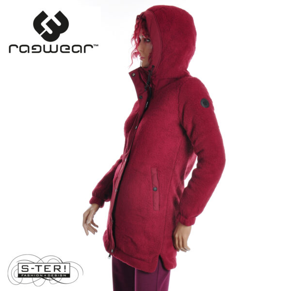 W14.11 Ragwear COUSY  JACKET 2521-30046 wine red - Afbeelding 2