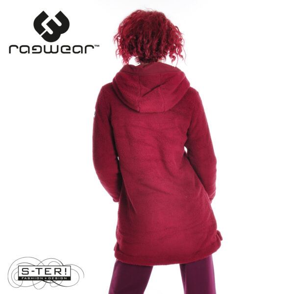 W14.11 Ragwear COUSY  JACKET 2521-30046 wine red - Afbeelding 3