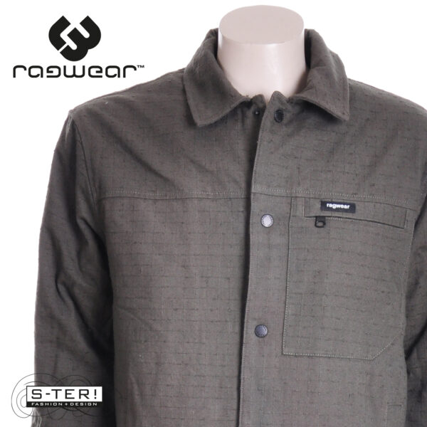 W14.16 Ragwear KARMEL JACKET HEREN 2522-60005 DARK OLIVE - Afbeelding 4