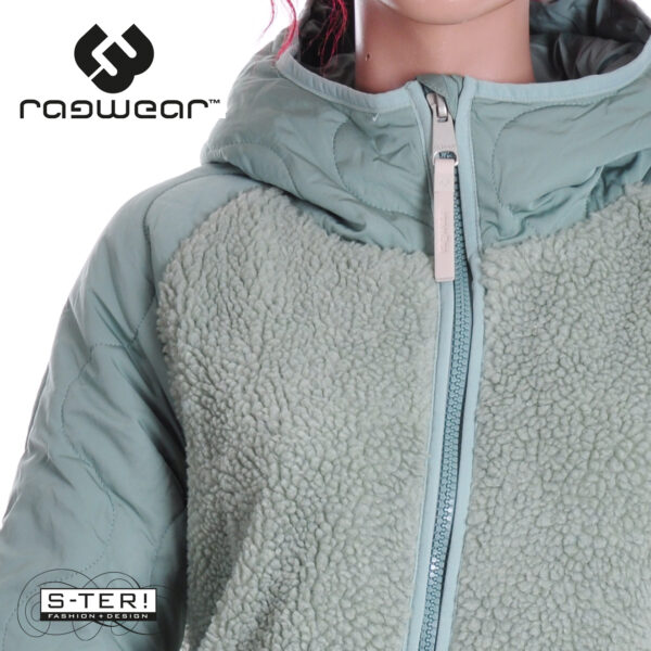 W14.10 Ragwear LONGEDDY JACKET 2521-30047 DUSTY GREEN - Afbeelding 4