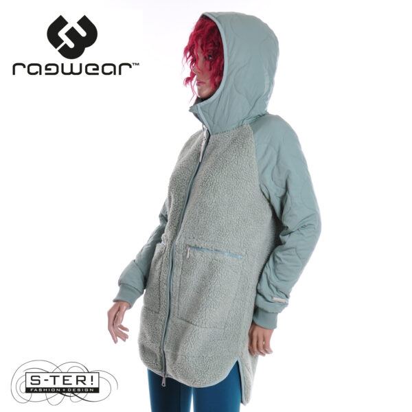 W14.10 Ragwear LONGEDDY JACKET 2521-30047 DUSTY GREEN - Afbeelding 2