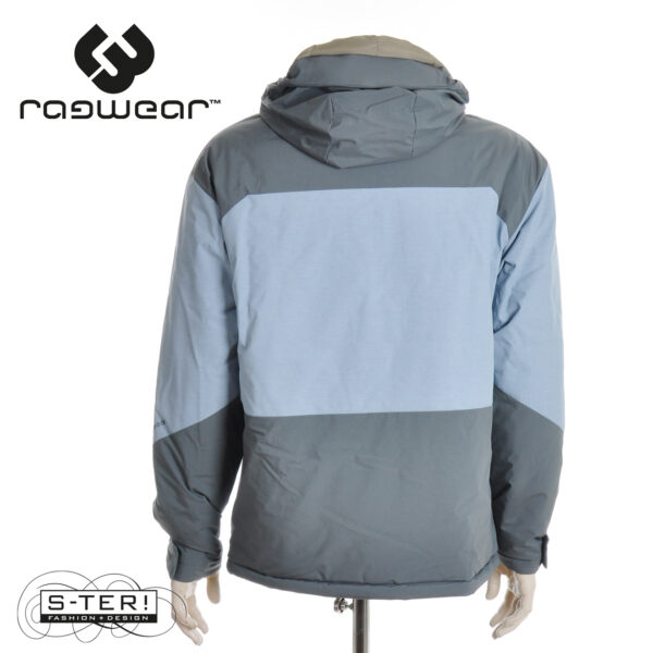 W14.15 Ragwear WOLKIES BLOCK JACKET HEREN 2522-60020 GREY - Afbeelding 2