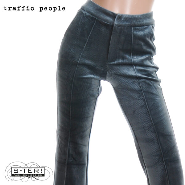 W36.4 TRAFFIC PEOPLE CEECI TROUSERS BLUE CRB12935033 - Afbeelding 7