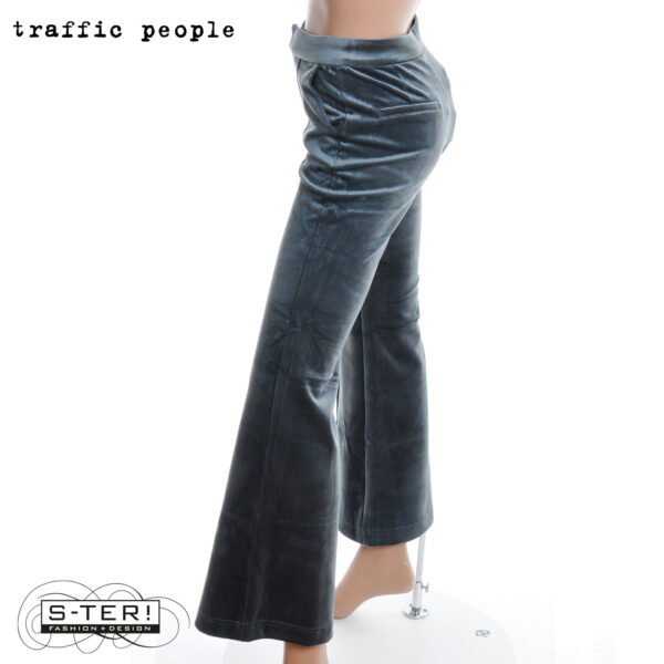 W36.4 TRAFFIC PEOPLE CEECI TROUSERS BLUE CRB12935033 - Afbeelding 4