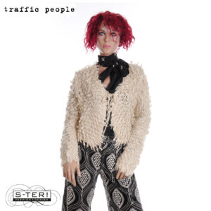 W36.5 TRAFFIC PEOPLE THE THROWBACK CARDI CREAM KAS91248004
