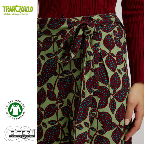 W23.24 Tranquillo LOOSE ECOVERO PANTS G21 BOTANIC - Afbeelding 3