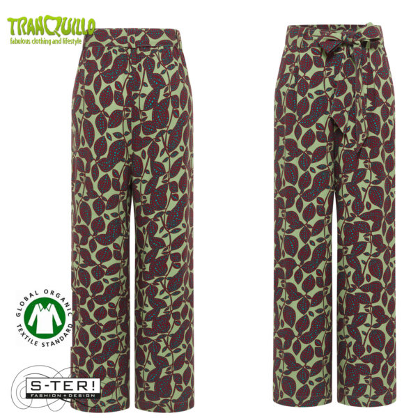 W23.24 Tranquillo LOOSE ECOVERO PANTS G21 BOTANIC - Afbeelding 2