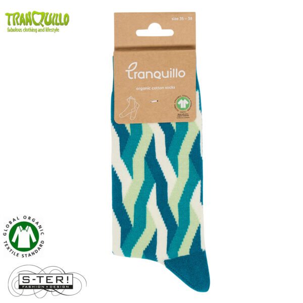 S23.33 Tranquillo socks ACS01 DEEP LAGOON - Afbeelding 3