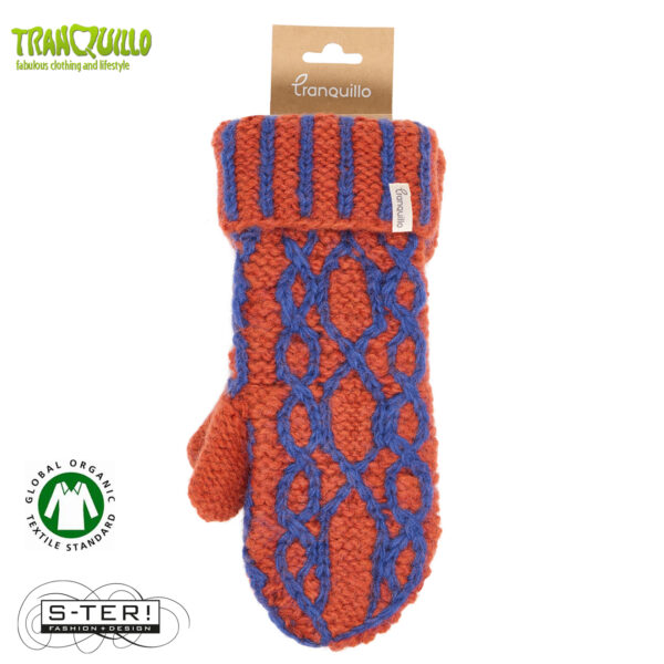 S23.28 Tranquillo WOOL GLOVES M03 INK - Afbeelding 3