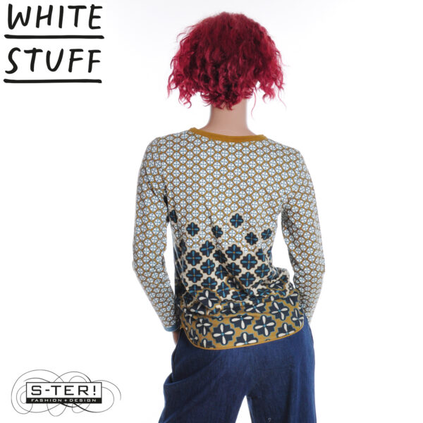 W18.30 WHITE STUFF CLARA LS TEE CHART PR 444666 - Afbeelding 3