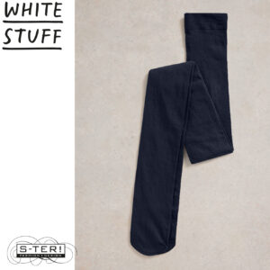 W18.19 WHITE STUFF PATTY PLAIN TIGHTS DK NAVY 444179