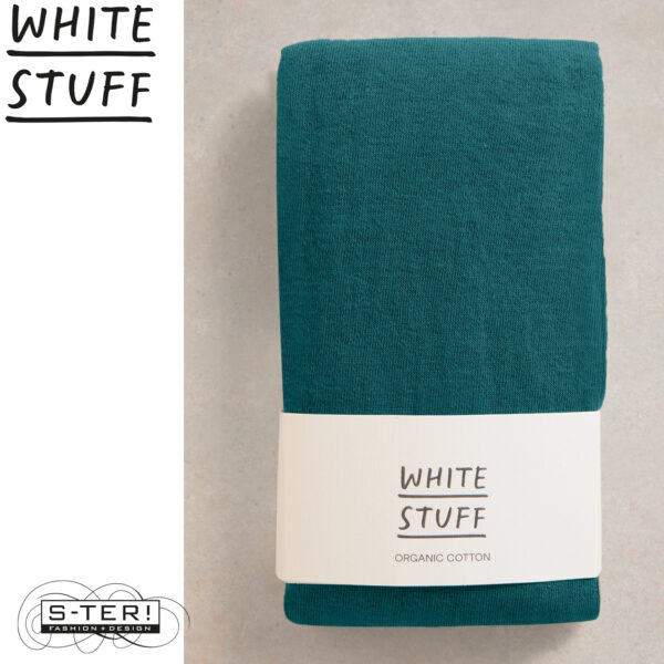 W18.22 WHITE STUFF PATTY PLAIN TIGHTS DK TEAL 444179 - Afbeelding 3