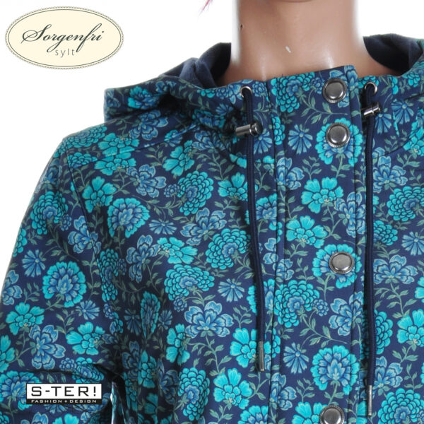 W11.20 SORGENFRI LISANNE D8 SOFTSHELLJACKET 02252-0092 NAVY - Afbeelding 6