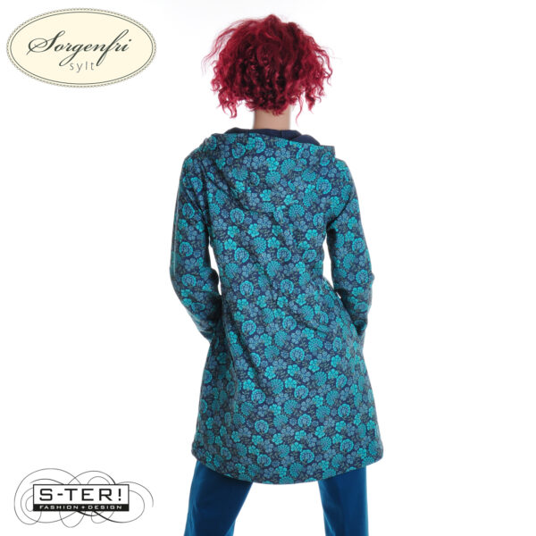 W11.20 SORGENFRI LISANNE D8 SOFTSHELLJACKET 02252-0092 NAVY - Afbeelding 4