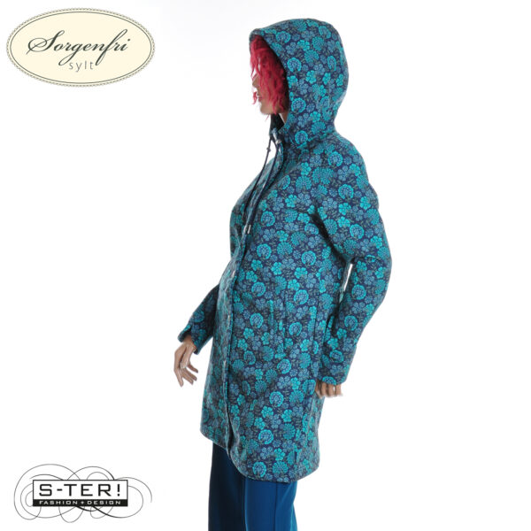 W11.20 SORGENFRI LISANNE D8 SOFTSHELLJACKET 02252-0092 NAVY - Afbeelding 5