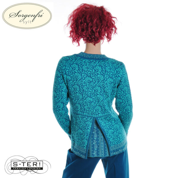 W11.24 SORGENFRI MY D8 CARDIGAN  02252-0121 lake - Afbeelding 5