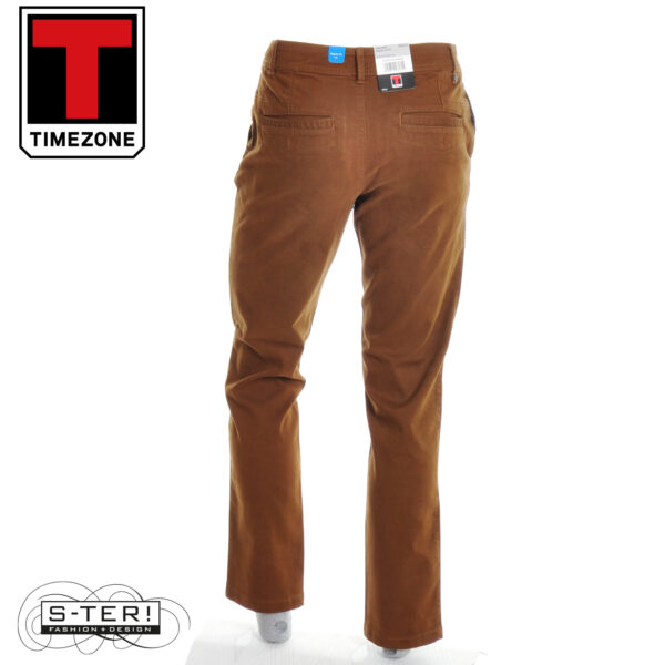 W35.8 Timezone broek REGULAR LUITZ OTTER BROWN 26-10071-00-3420 - Afbeelding 3