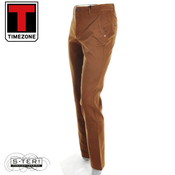 W35.8 Timezone broek REGULAR LUITZ OTTER BROWN 26-10071-00-3420 - Afbeelding 2