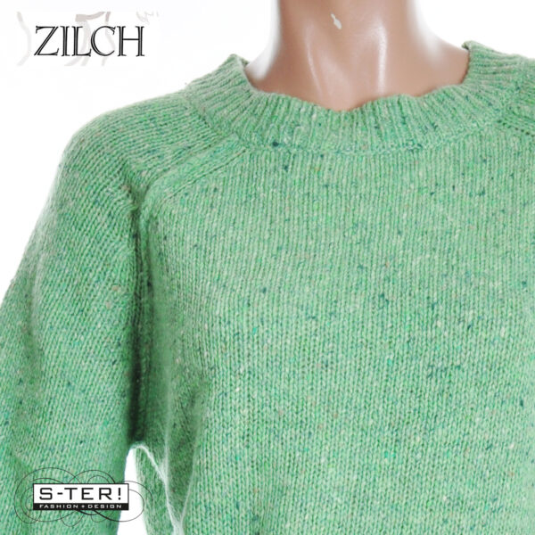 W21.11 ZILCH SWEATER BUTTONS 52MNA30.086 DARK CELLERY - Afbeelding 7