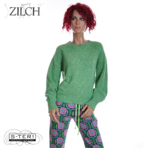 W21.11 ZILCH SWEATER BUTTONS 52MNA30.086 DARK CELLERY