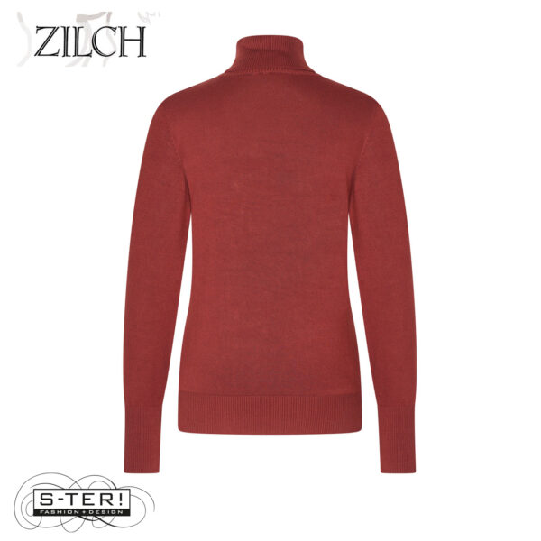 W21.5 ZILCH TOP HIGH NECK 252BAS20.139 MAHOGONY - Afbeelding 3