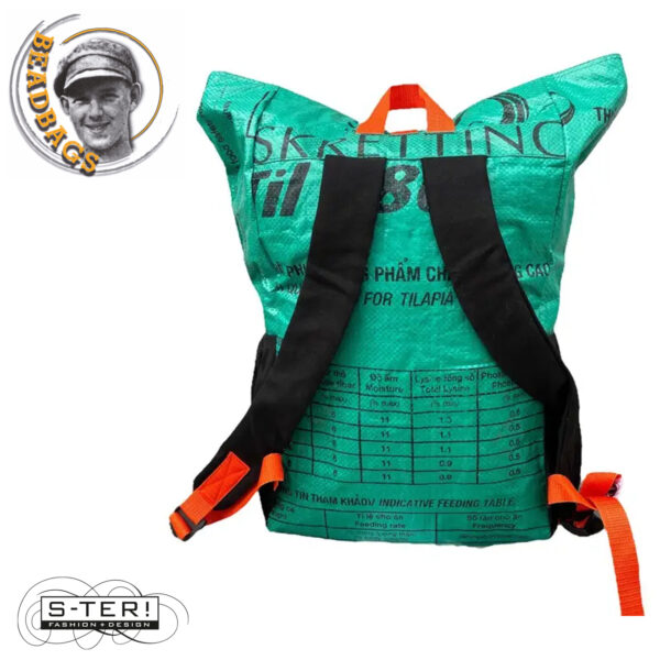 BEADBAGS  Classic Adventure Rugzak Ri100 donkergroen - Afbeelding 4