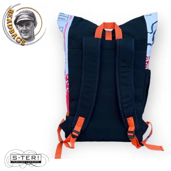 BEADBAGS  Classic Sport Rugzak Ri102 wit - Afbeelding 4