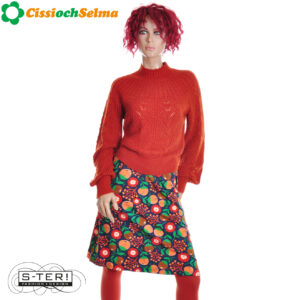 W32.12 Cissi och Selma MAJKEN SKIRT 25360 HASSEL ROOIBOS