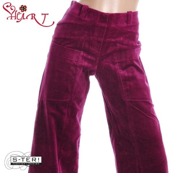 W26.10 HEART TRIANGLE TROUSERS HA018 RBS11 B38 FUKSIA - Afbeelding 6