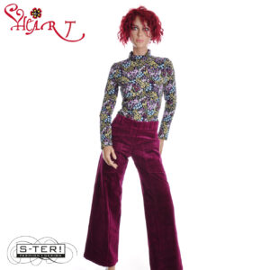W26.10 HEART TRIANGLE TROUSERS HA018 RBS11 B38 FUKSIA