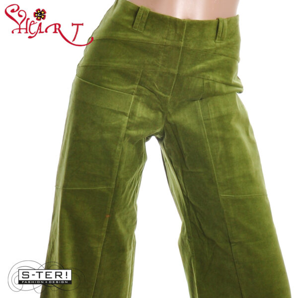 W26.8 HEART TRIANGLE TROUSERS HA018 RBS B22 OLIVE - Afbeelding 8