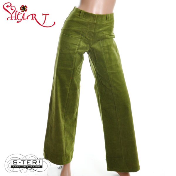 W26.8 HEART TRIANGLE TROUSERS HA018 RBS B22 OLIVE - Afbeelding 7
