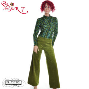 W26.8 HEART TRIANGLE TROUSERS HA018 RBS B22 OLIVE