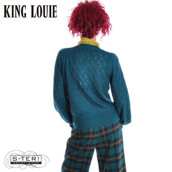 W9.1 King Louie CARDI V FARFALLE 09052 SPRUCED GREEN - Afbeelding 4