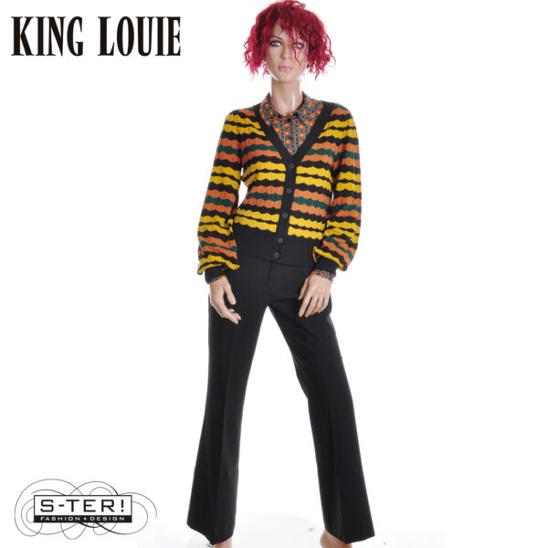 W9.6 King Louie CARDI V ROYAL 09828 black - Afbeelding 5